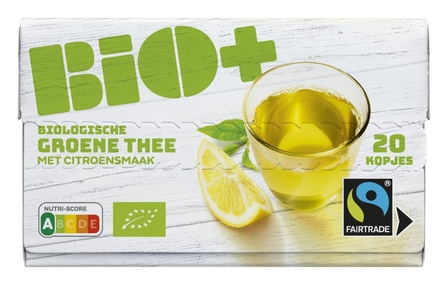 Bio+ Groene Thee Citroen 20 x