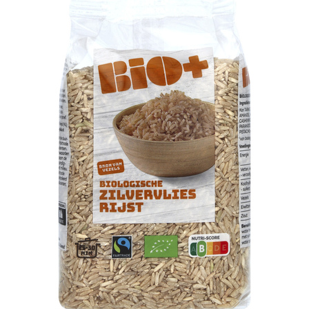 Bio+ Zilvervliesrijst