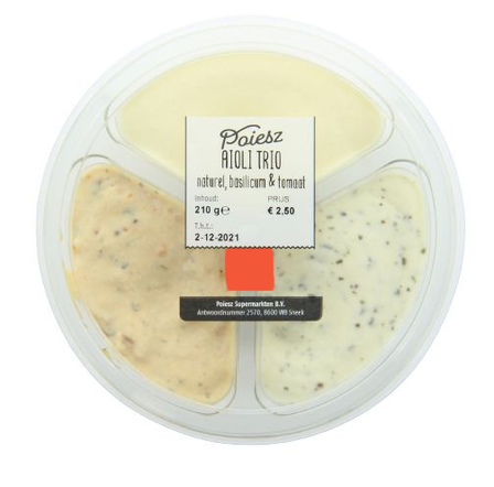 Poiesz Trio Aioli  