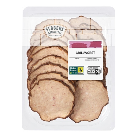 Slagerskwaliteit grillworst naturel