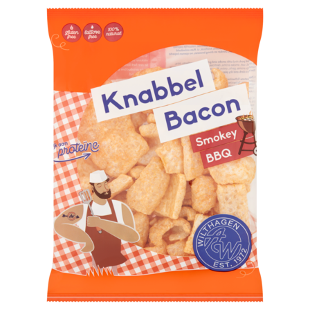 Wilthagen Knabbelbacon Smokey BBQ 45 g