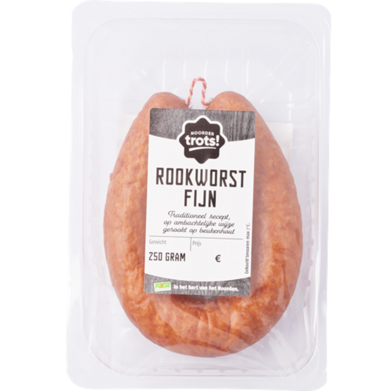 Noordertrots rookworst fijn