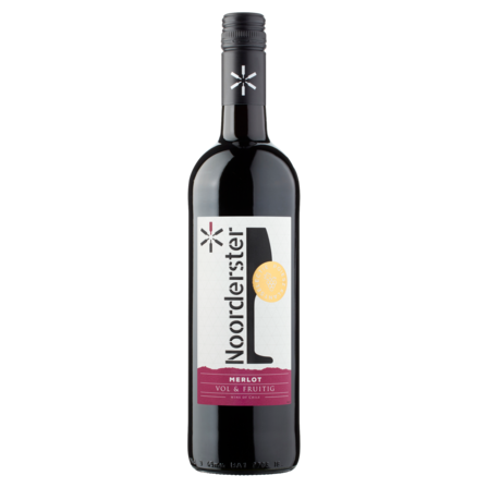 Noorderster Merlot 75 cl