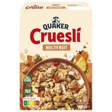 Quaker Cruesli multifruit