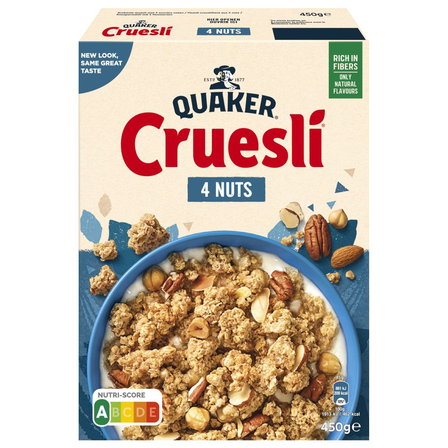 Quaker Cruesli 4 noten