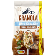Quaker Granola zero sugar added pecan & nuts
