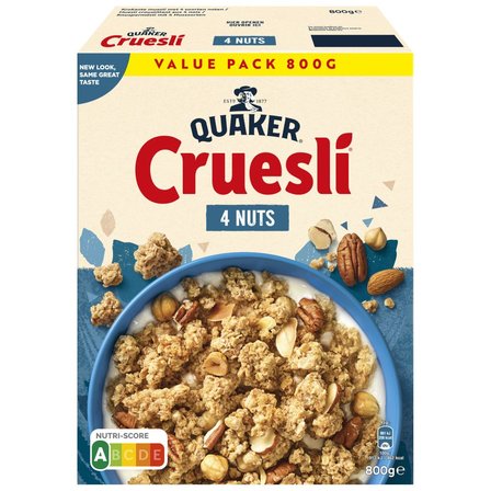 Quaker Cruesli 4 Nuts