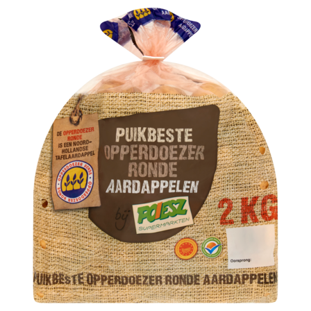 Poiesz Puikbeste Opperdoezer Ronde Aardappelen 2 kg