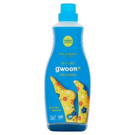 G'woon Kleur Wasmiddel Voorjaarsbloemen 28 Wasbeurten