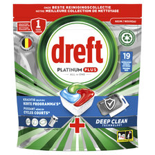 Dreft All in One Platinum  Deep Clean Fresh Herbal Breeze