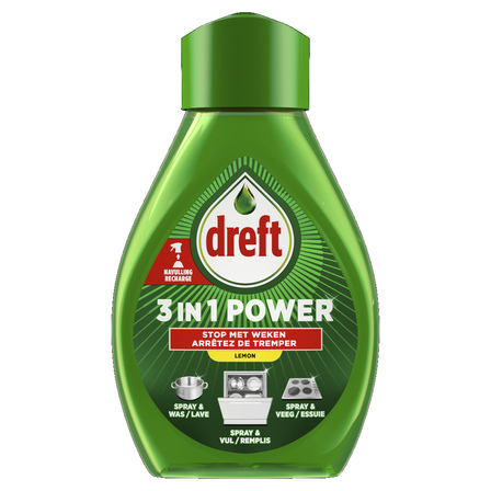 Dreft 3 in 1 Powerspray vetverwijderaar