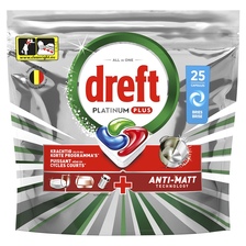 Dreft Platinum Plus Vaatwascapsules, Bries