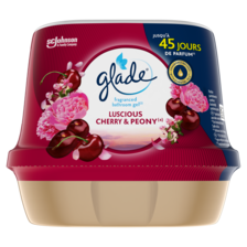 Glade Fragranced Bathroom Gel Cherry & Peony Luchtverfrisser