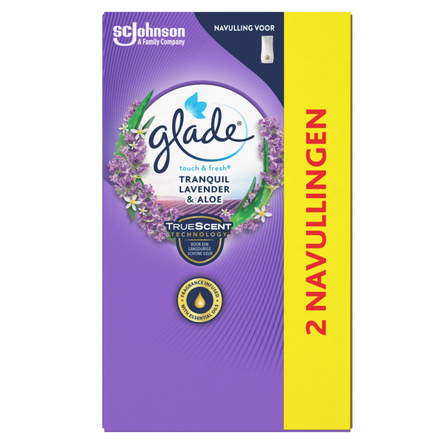 Glade Touch & Fresh Navul Duo Tranquil Lavender $ Aloe