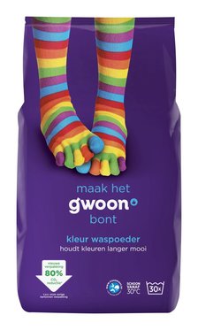 g'woon Kleur Waspoeder 2,025 kg 30 Wasbeurten