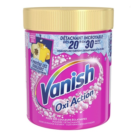 Vanish Oxi Action vlekverwijderaar poeder gekleurde was