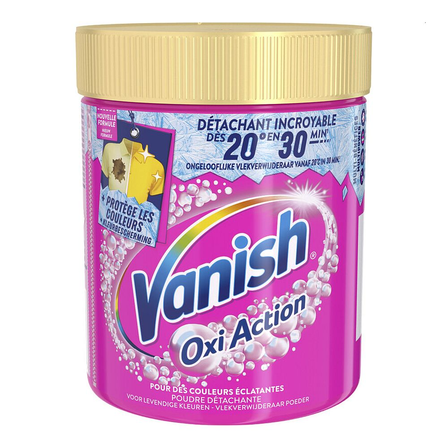 Vanish Oxi Action vlekverwijderaar poeder gekleurde was
