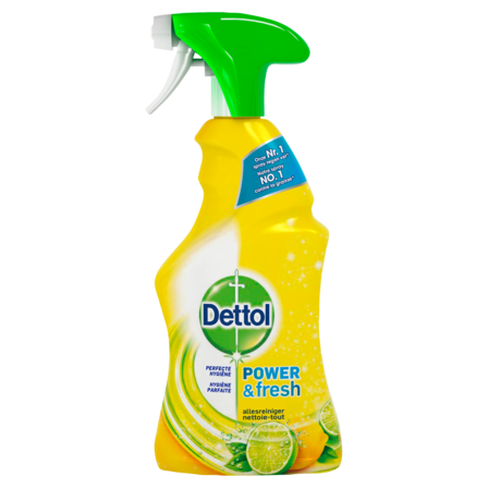 Dettol Power & Fresh Allesreiniger Sprankelde Citroen & Limoen 500 ml