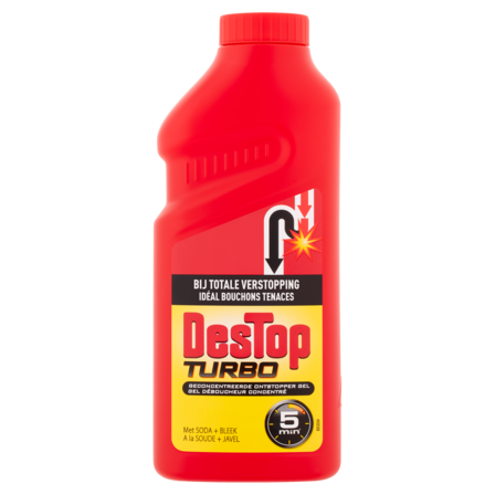 DesTop Turbo Geconcentreerde Ontstopper Gel 500 ml