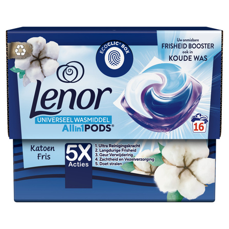 Lenor Wasmiddel Pods  Katoenfris