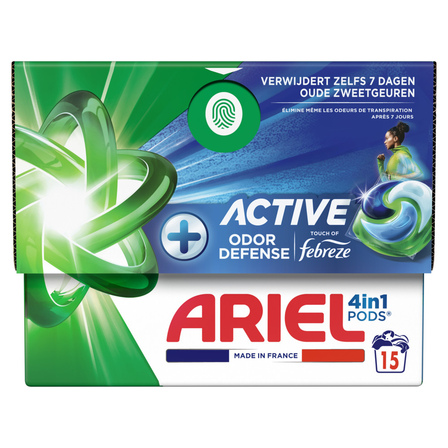 Ariel 4 in 1 Pods Actieve Geurbestrijding