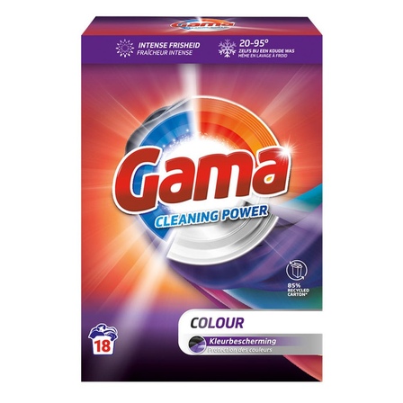 GAMA poeder wasmiddel regular 18sc