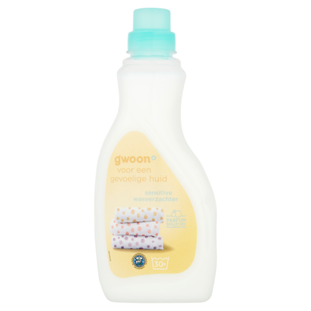 g'woon Sensitive Wasverzachter 750 ml 30 Wasbeurten