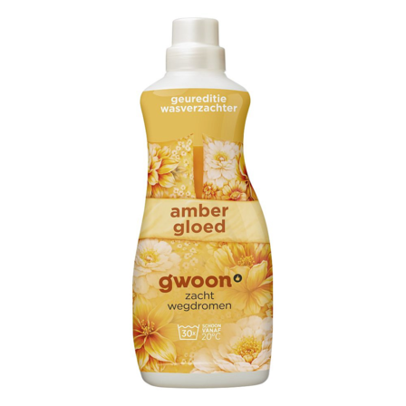 G'woon wasverzachter ambergloed