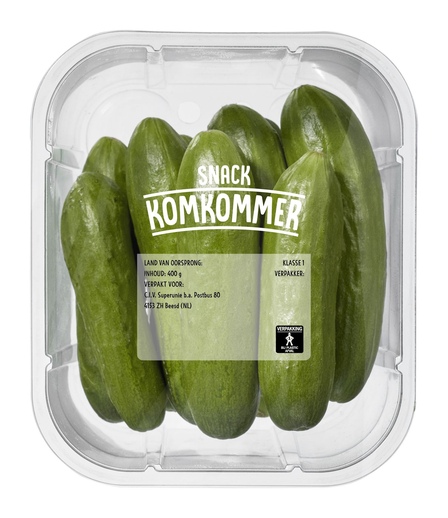 Snack komkommers