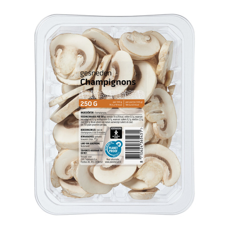 Poiesz Gesneden Champignons 0,250 kg