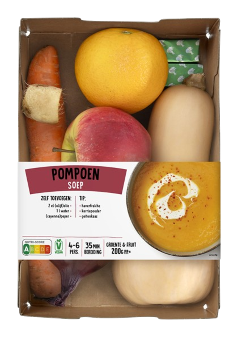 Verspakket pompoensoep
