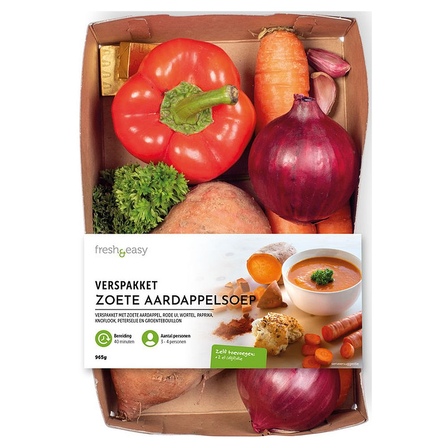 Verspakket zoete aardappelsoep