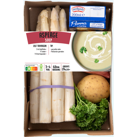 Verspakket aspergesoep