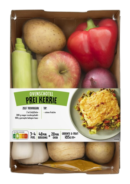 Verspakket ovenschotel prei kerrie