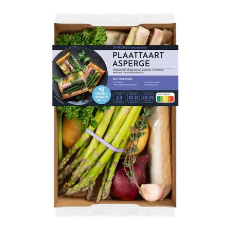 Verspakket asperge plaattaart