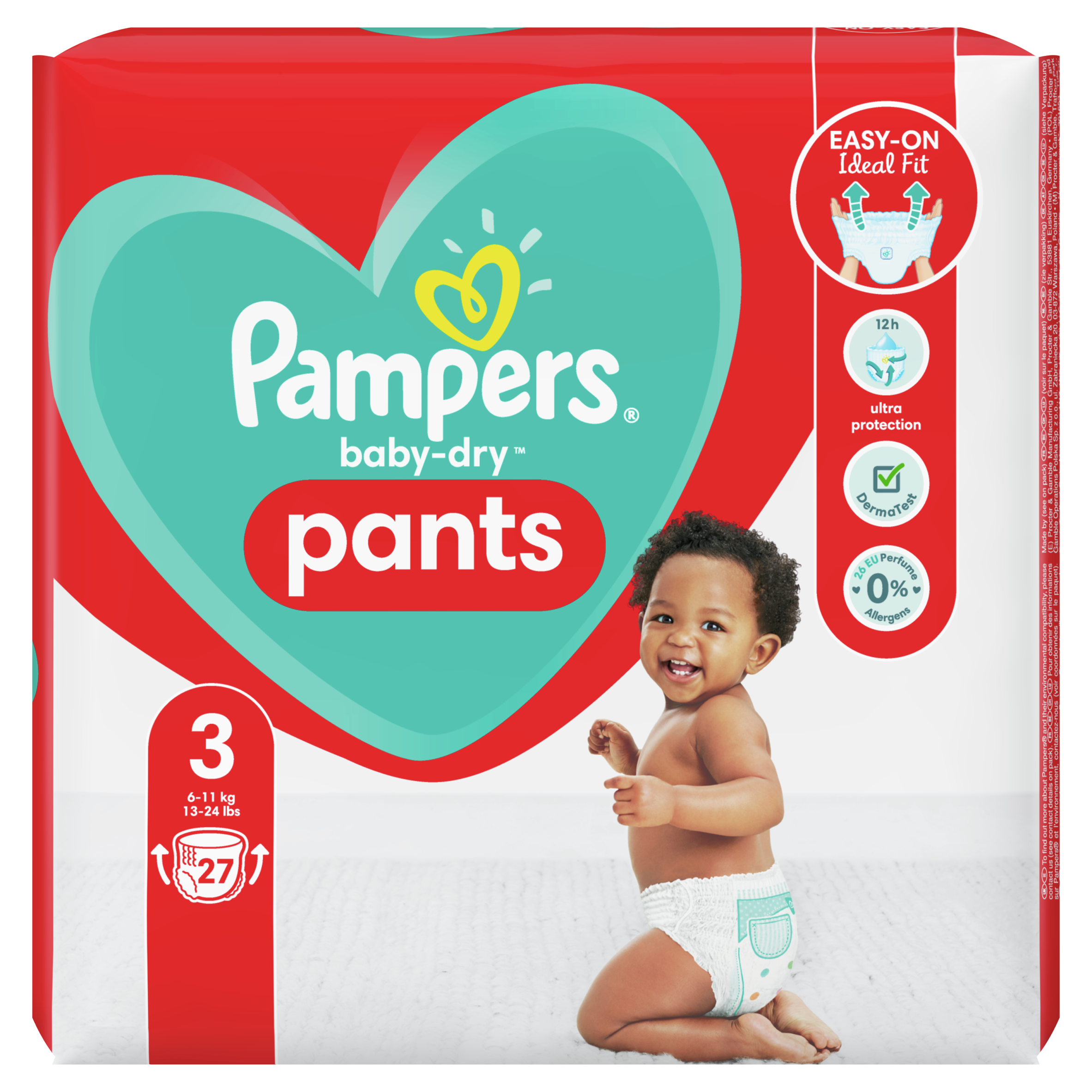 Pampers on sale pants 3