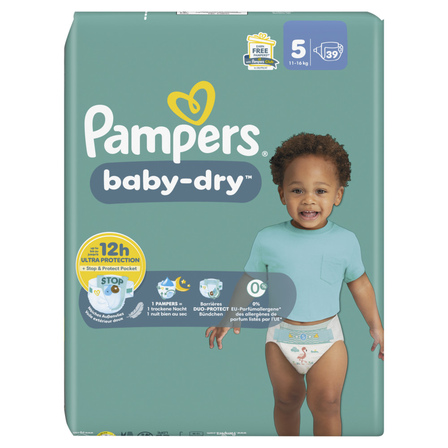Pampers Babydry 5 Valuepack 11-16 kg