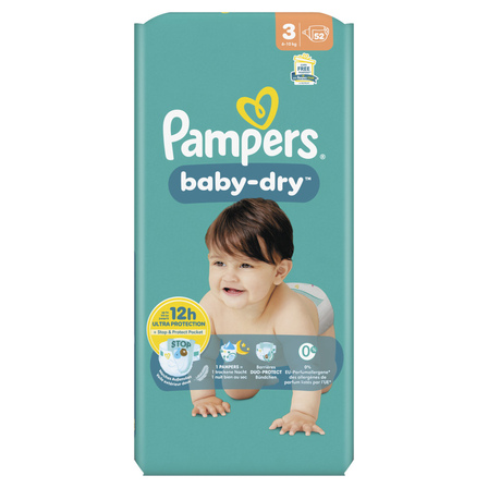 Pampers Babydry  Valuepack 3