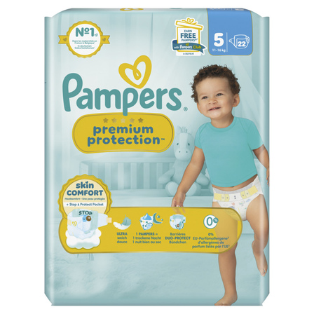 Pampers Premium Protection  No. 5