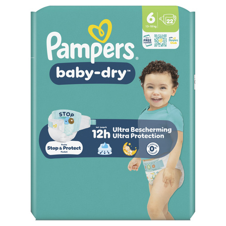 Pampers Baby dry maat 6