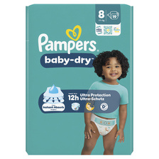 Pampers Baby-dry maat 8