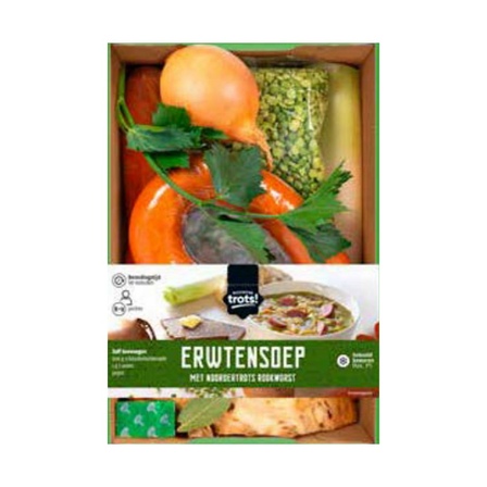 Noordertrots Verspakket Erwtensoep met worst