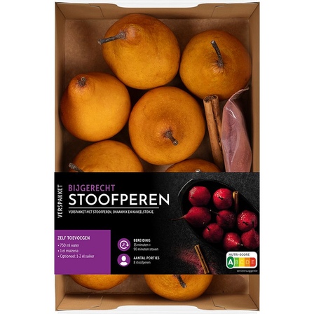 Verspakket stoofperen