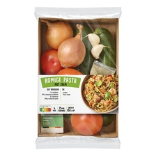 Verspakket romige pasta zalm  