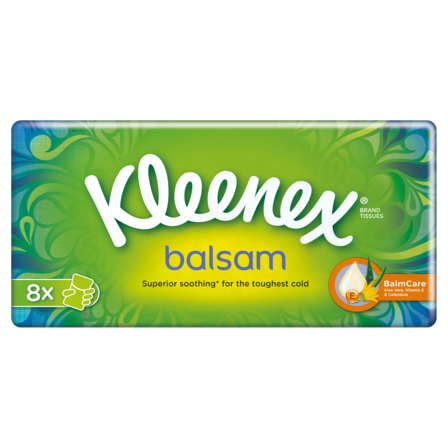 Kleenex Balsam Zakdoekjes 8 Stuks