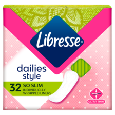 Libresse So Slim Inlegkruisjes 32 Stuks