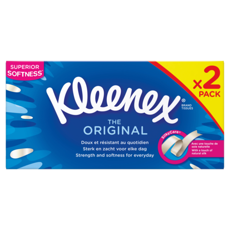 Kleenex® The Original Tissues 80 Sheets x 2