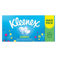 Kleenex tissues family
