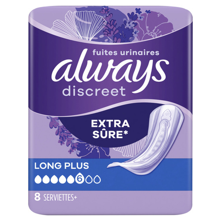 Always Discreet Long Plus