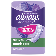 Always Discreet dames urineverlies